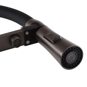 Смеситель Для кухни Mixxus Premium Magnet 021 GRAPHITE REFL.BLACK (MI6975) №4