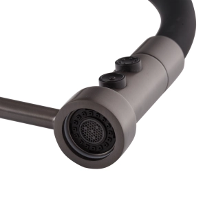Смеситель Для кухни Mixxus Premium Summer 017 GRAPHITE REFL.BLACK (MI6962) №3