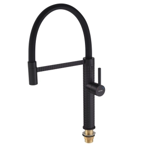Змішувач для кухНі Mixxus Premium Oliwer 017 BLACK REFL.BLACK (MI6966) №5