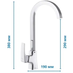 Кухонний змішувач Mixxus Premium Patrick 017 (MI1660) №2