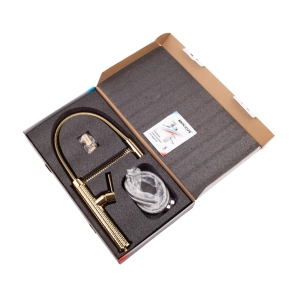 Змішувач для кухНі Mixxus Premium Spark 017 GOLD (MI6972) №4