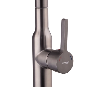 Змішувач для кухНі з висувним виливом Mixxus Premium PULL 014 GRAPHITE (MI6959) №7