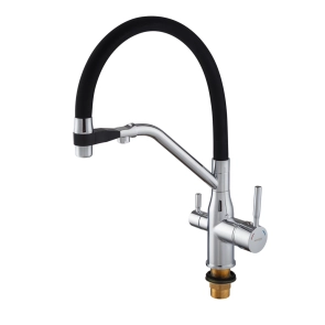 Смеситель Для кухни MixxusPremium Gravity 021 REFL.BLACK (MI6977) №6
