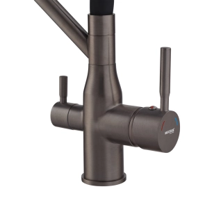 Смеситель Для кухни MixxusPremium Gravity 021 GRAPHITE REFL.BLACK (MI6979) №5