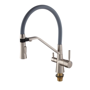 Змішувач для кухНі Mixxus Premium Magnet 021 SS COLOR REFL.GREY (MI6976) №2