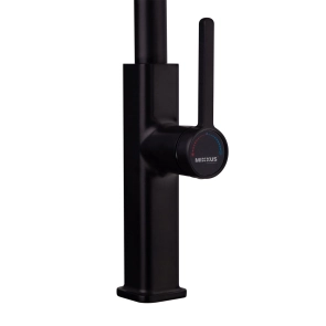 Смеситель Для кухни с выдвижным изливом Mixxus Premium HAMMER 014 BLACK (MI6954) №2