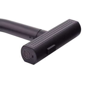 Смеситель Для кухни с выдвижным изливом Mixxus Premium HAMMER 014 BLACK (MI6954) №8