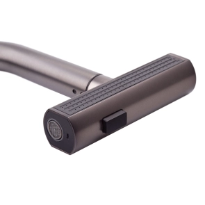 Змішувач для кухНі з висувним виливом Mixxus Premium HAMMER 014 GRAPHITE (MI6955) №3