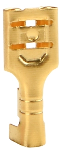 Конектори розрізні без ізоляції (мама) DJ621 - 6.3 (100 шт.) №2