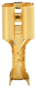 Конектори розрізні без ізоляції (мама) DJ621 - 6.3 (100 шт.) №3