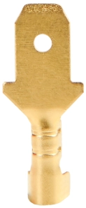 Конектори розрізні без ізоляції (тато) DJ611 - 6.3 (100 шт.) №2