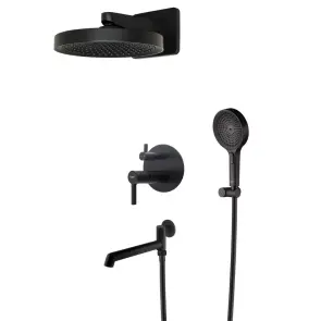 Вбудована душова система Koer KB-66029-05 3 функції Колір чорний (KR5492) №1