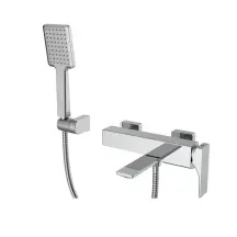 Смеситель Для ванны с коротким изливом Koer KB-41010-01 (Цвет хром) (KR3484)