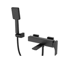 Смеситель Для ванны с коротким изливом Koer KB-41010-05 (Цвет черный) (KR3485)