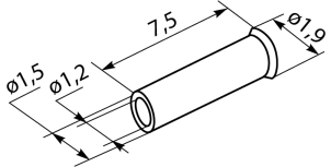 Гільза EN7506 (100шт.) №3