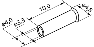 Гільза EN6010 (упак 100шт.) №3
