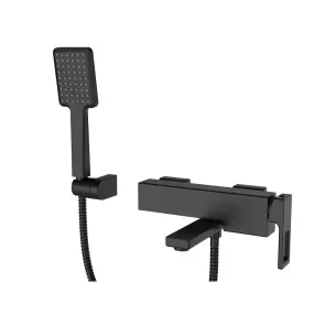 Змішувач для ванни з коротким зливом Koer KB-41009-05 (Колір чорний) (KR3503) №1