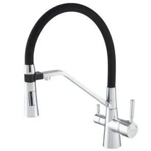 Змішувач для кухНі Mixxus Premium Magnet 021 REFL.BLACK (MI6973) №1