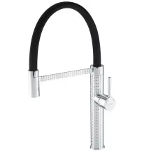 Смеситель Для кухни Mixxus Premium Oliwer 017 REFL.BLACK (MI6965)