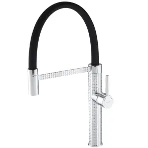 Смеситель Для кухни Mixxus Premium Oliwer 017 REFL.BLACK (MI6965) №1