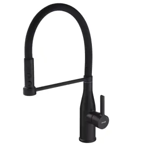 Змішувач для кухНі Mixxus Premium Summer 017 BLACK REFL.BLACK (MI6961) №6