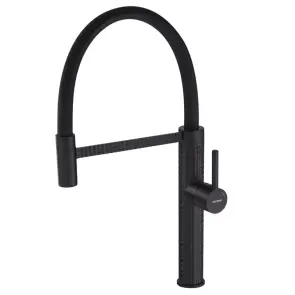 Змішувач для кухНі Mixxus Premium Oliwer 017 BLACK REFL.BLACK (MI6966) №1