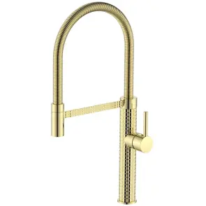 Змішувач для кухНі Mixxus Premium Spark 017 GOLD (MI6972) №8