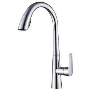Змішувач для кухНі з висувним виливом Mixxus Premium WARTA 014 (MI6956) №8
