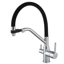 Смеситель Для кухни MixxusPremium Gravity 021 REFL.BLACK (MI6977)