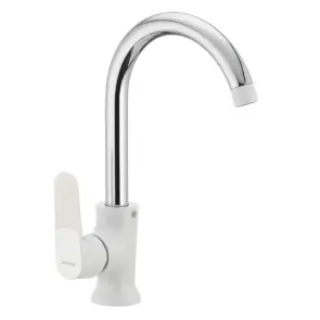 Кухонный смеситель белый Mixxus Premium Tiger 014 (MI0573) №3