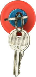 XB2-ES74 Аварійна кнопка з ключем (голова) d30mm №4