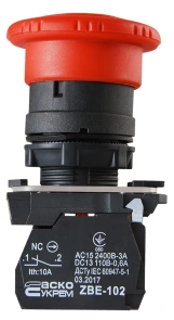 TB5-AS542 Кнопка безпеки.Повернення поворотом. d40mm №7