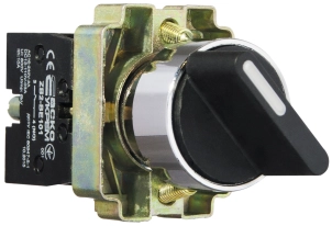 XB2-BD41 Кнопка поворотна 2-поз. з самоповерненням. Стандартна ручка №8