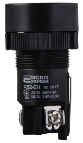 XB2-EH142 Кнопка "Стоп" червона з фіксацією (NC) №8