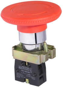 XB2-BS642 Кнопка безпеки.Повернення поворотом. d60mm №1