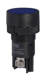 XB2-EA161 Кнопка "Старт" синя (NO) №1