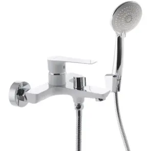 Змішувач для ванни з коротким зливом Mixxus Premium Eva 009 Euro Білий (MI5811) №1