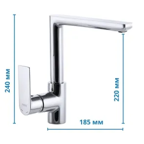 Змішувач для кухНі Haiba Alex 018 (HB0890) №2