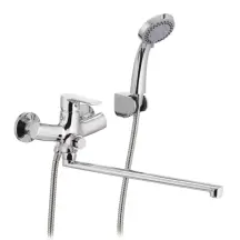 Смеситель Для ванны Mixxus Premium PUSH Chr-006 (перекл. кнопкой) (MI1665)