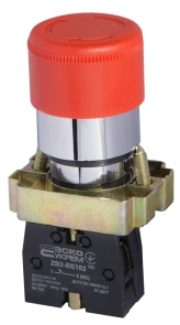 XB2-BS442 Кнопка безпеки.Повернення поворотом. d30mm №1
