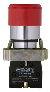 XB2-BS442 Кнопка безпеки.Повернення поворотом. d30mm №8