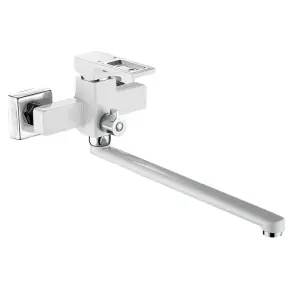 Змішувач для ванни Mixxus Premium DANTE 006 EURO White-Chrome (MI6794) №1