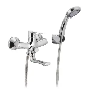 Змішувач для ванни Mixxus Premium PUSH Chr-009 (перекл. кнопкою) (MI1664) №1