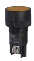 XB2-ЕA155 Кнопка "Старт" жовта (NO+NC)