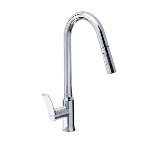 Смеситель Для кухни Haiba Bolero 014 с выдвижной лейкой (HB9591) №6