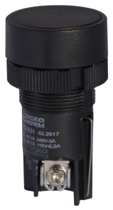 XB2-EH121 Кнопка "Старт" чорна з фіксацією (NO) №1
