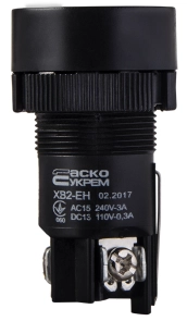 XB2-EH121 Кнопка "Старт" чорна з фіксацією (NO) №8