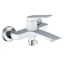 Смеситель Для ванны Mixxus Premium DERBY 009 (EURO) WHITE-CHROME (MI6615)