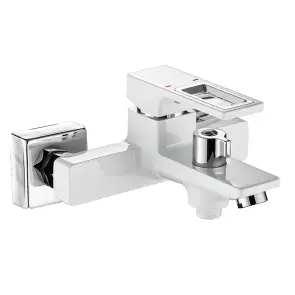 Смеситель Для ванны Mixxus Premium DANTE 009 EURO White-Chrome (MI6795) №1