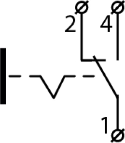 XB2-EH135 Кнопка "Старт" зеленая с фиксацией (NO+NC) №4
